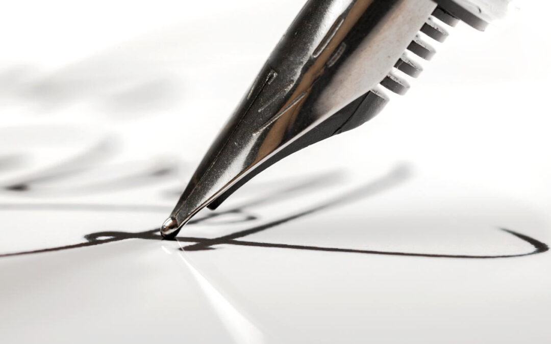 SIGNING A SALE OF PROPERTY AGREEMENT – IS A QUILL AND INK STILL REQUIRED?